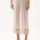 Wide-leg Cropped Trousers