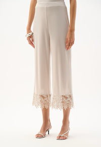 Wide-leg Cropped Trousers