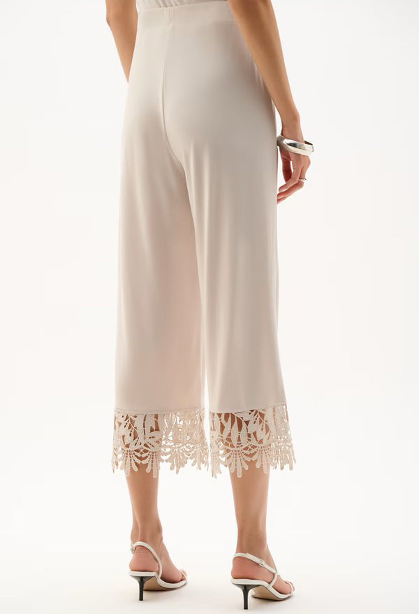 Wide-leg Cropped Trousers