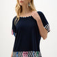 Casual Crew Neck Top