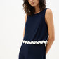 Cropped Sleeveless Jumpsuit