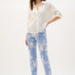 City Scape High-waisted Cropped Trousers