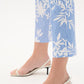 City Scape High-waisted Cropped Trousers