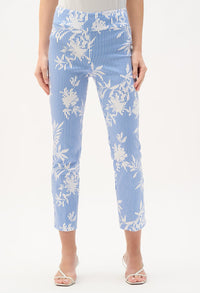 City Scape High-waisted Cropped Trousers