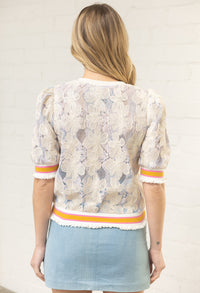 Floral Embroidered Top
