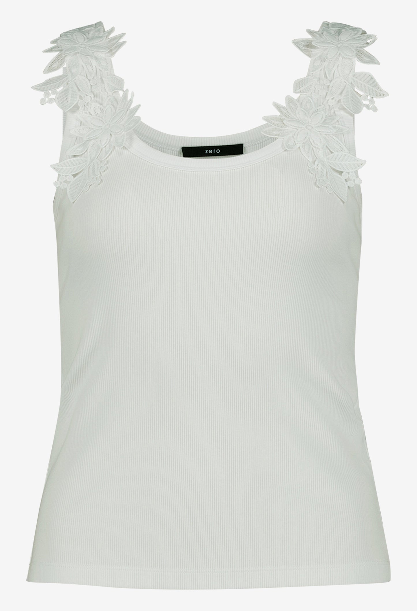 Floral Detail Sleeveless Top