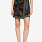 Wrap Style Printed Skirt