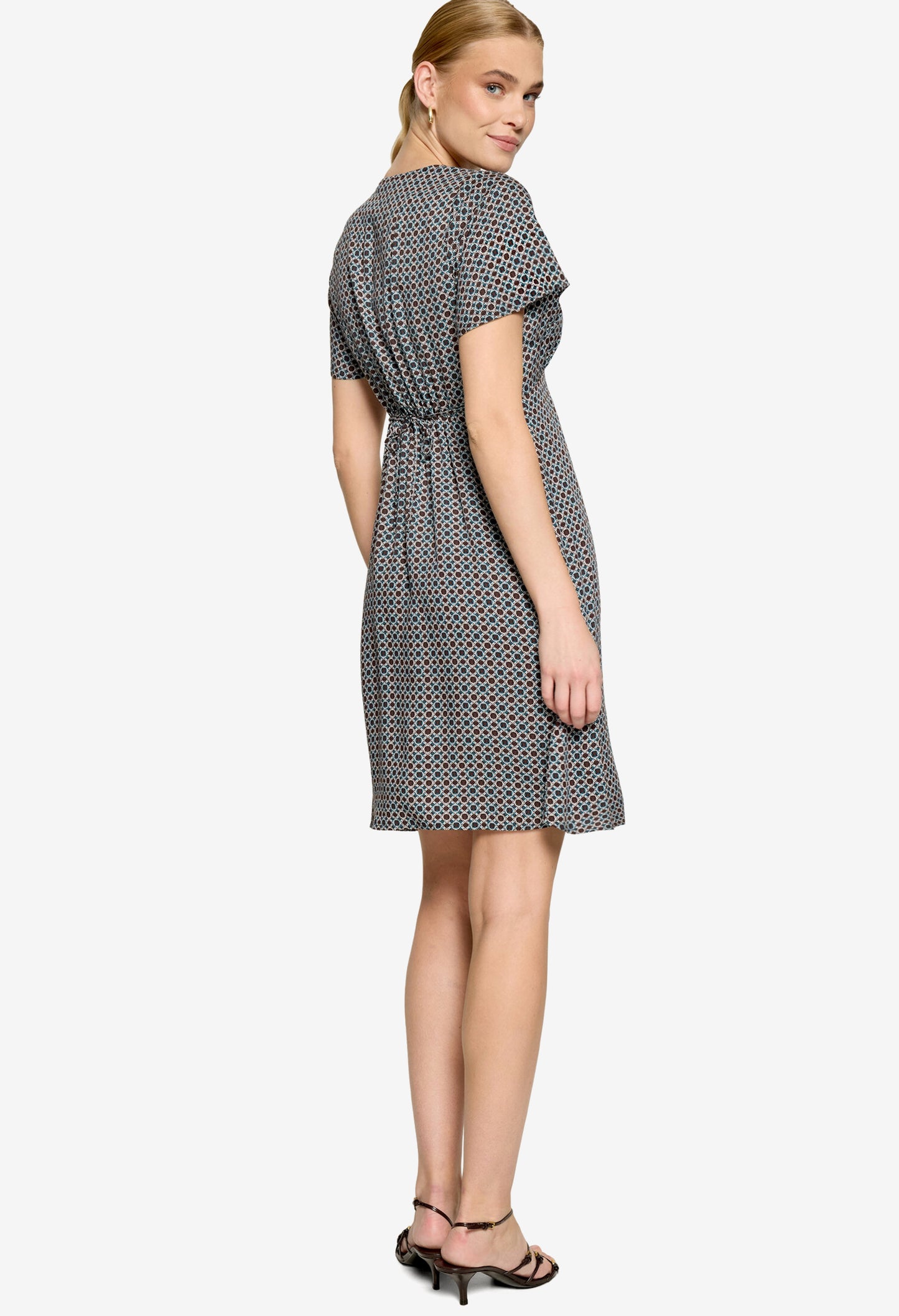 Mosaic Print Dress