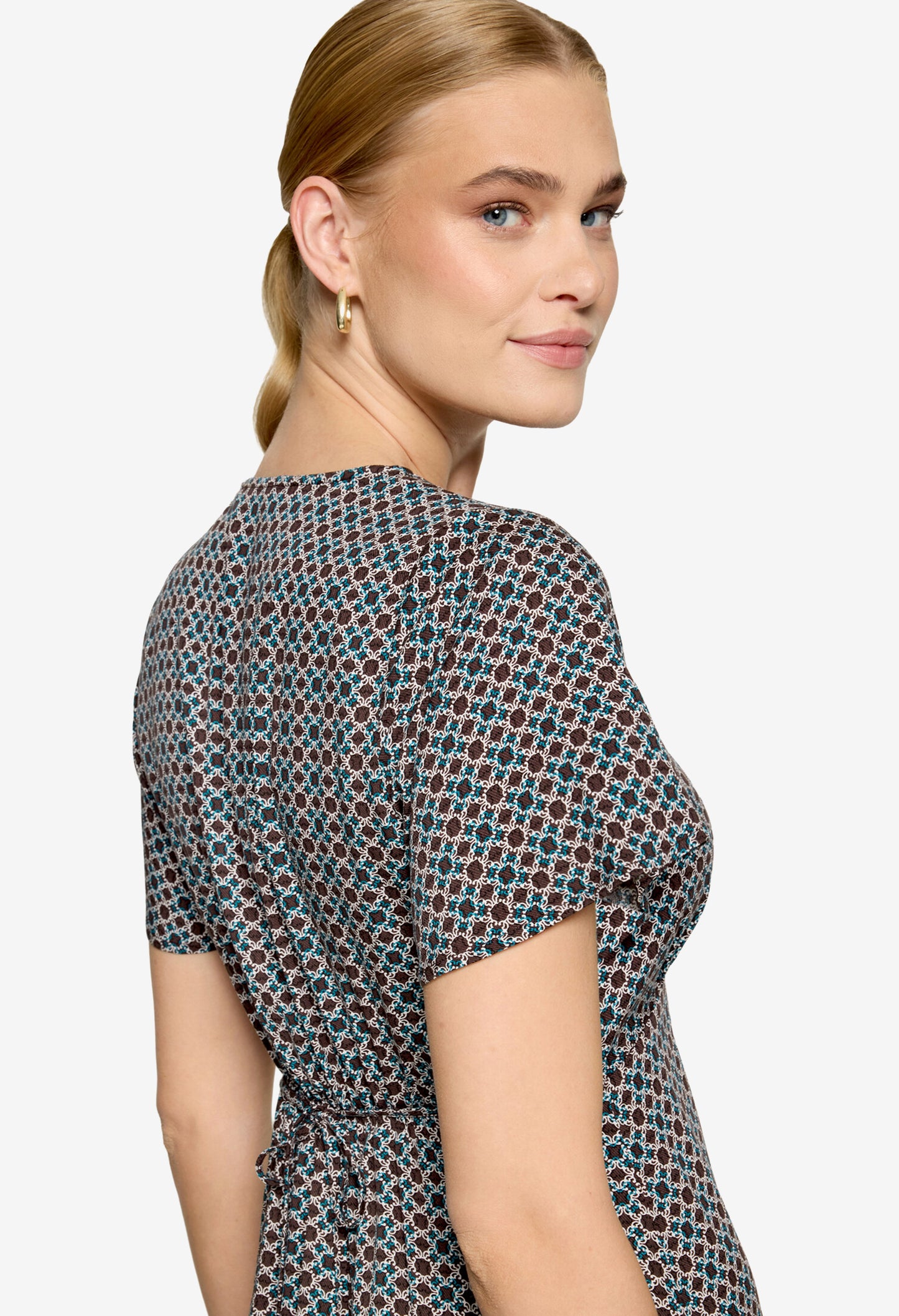 Mosaic Print Dress