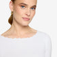 Scalloped Detail Top