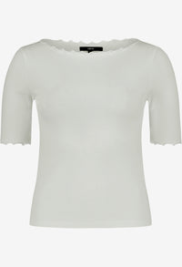 Scalloped Detail Top
