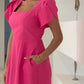 Reeve Square Neck Mini Dress