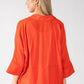 Guadalupe Linen Look Blouse