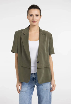 Short Sleeve Blazer