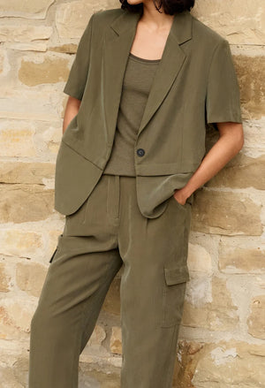 Short Sleeve Blazer