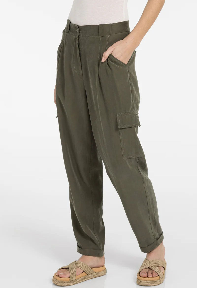 Straight Cargo Trousers