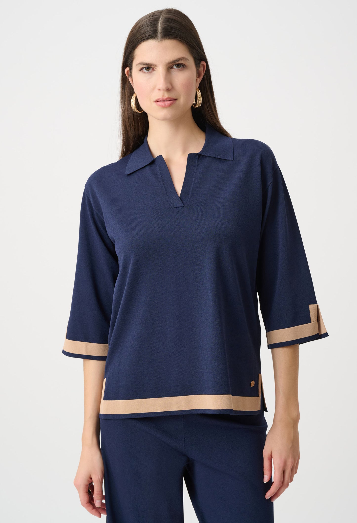 Contrast Blouse