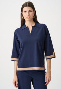 Contrast Blouse