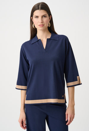 Contrast Blouse