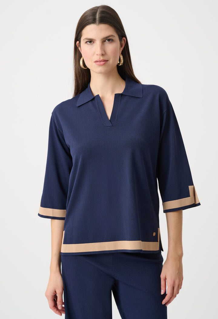 Contrast Blouse