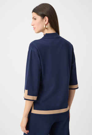 Contrast Blouse