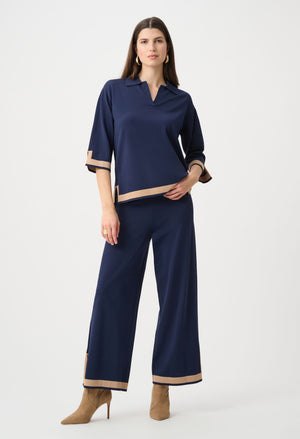Contrast Blouse