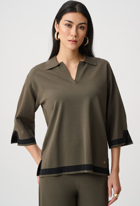 Contrast Blouse