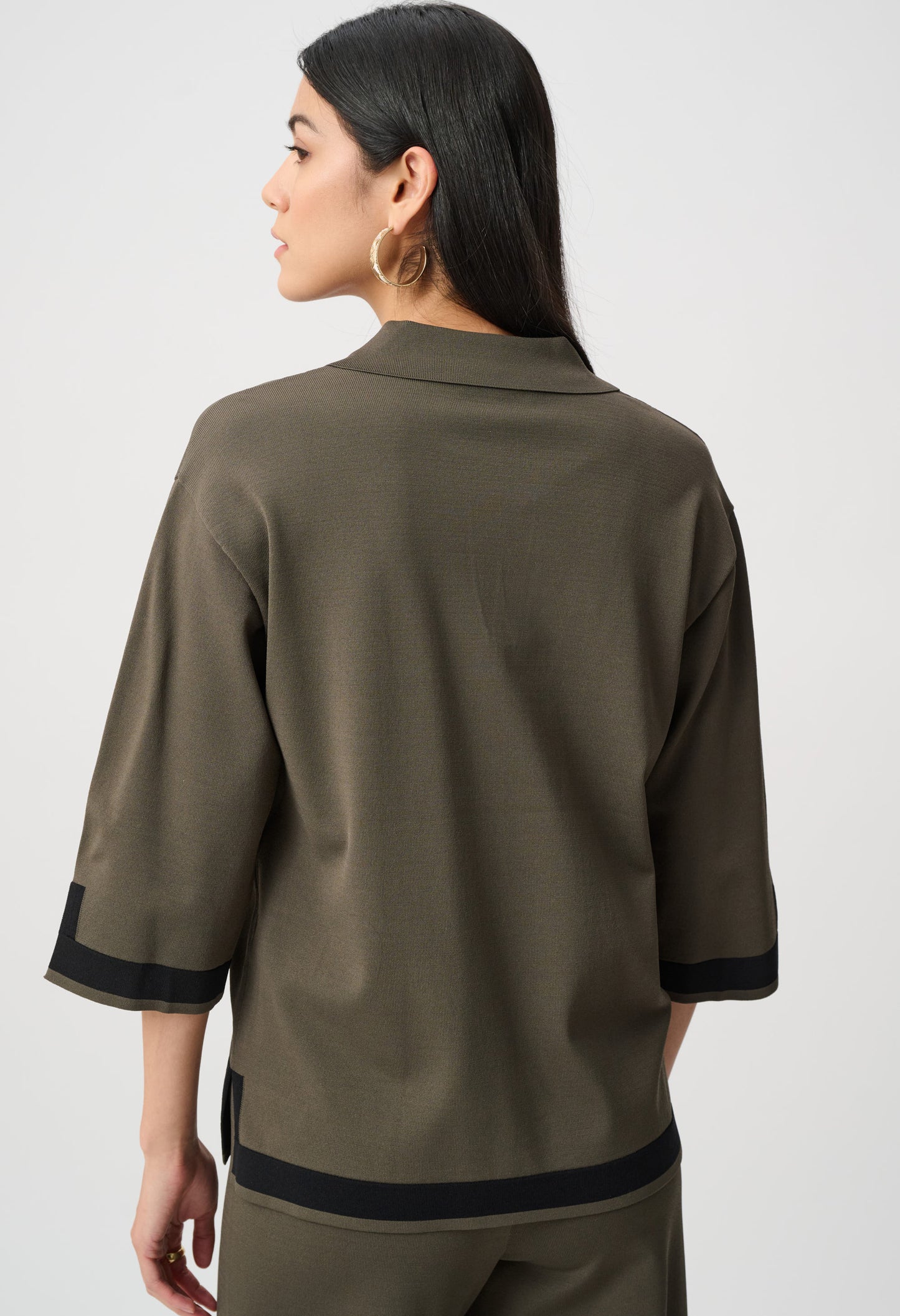 Contrast Blouse