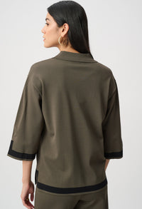 Contrast Blouse