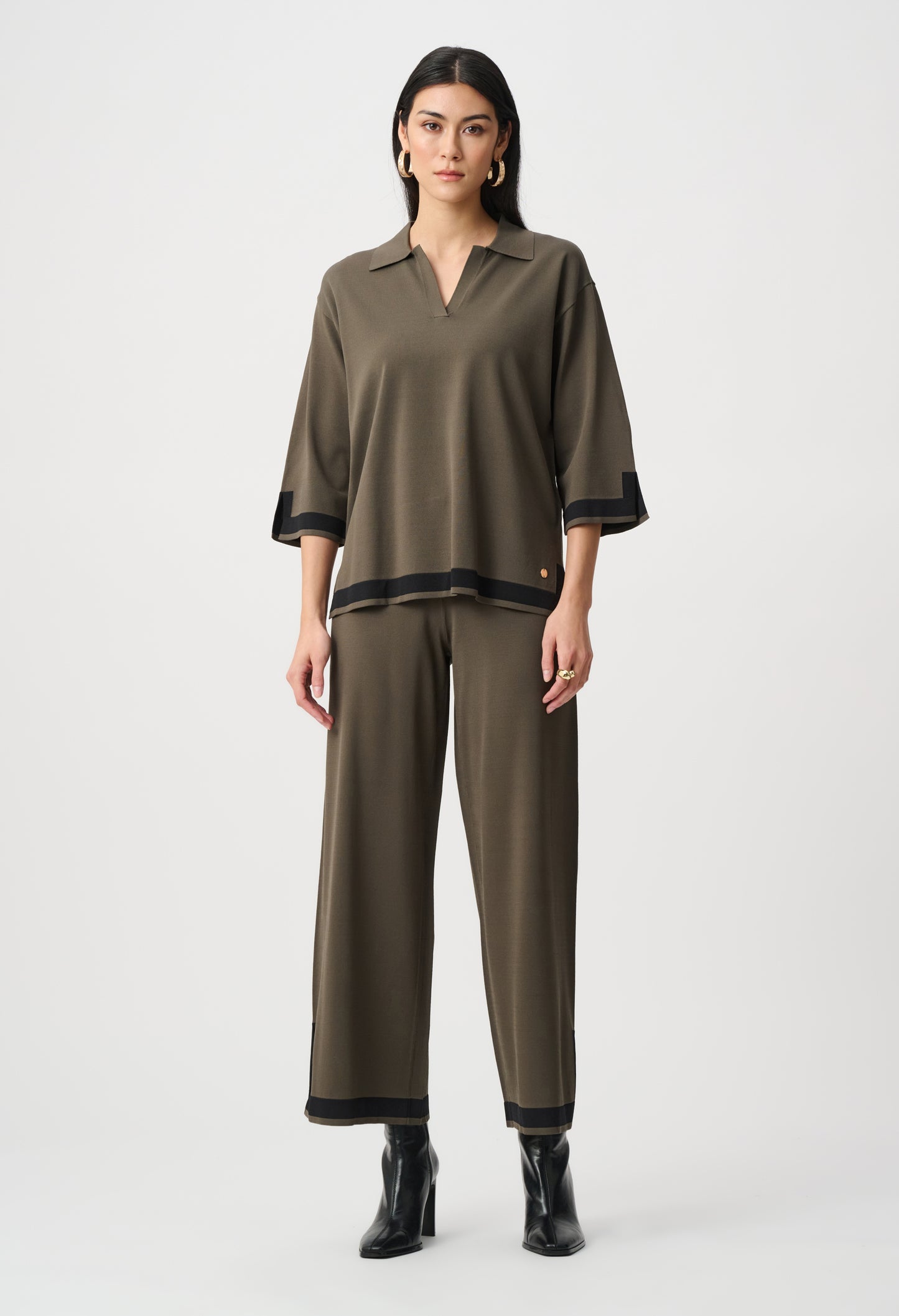 Contrast Blouse