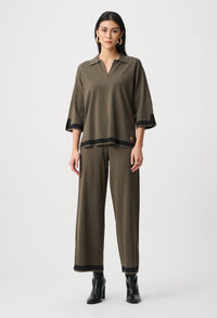 Contrast Blouse