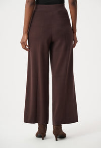Wide Leg Knit Trousers
