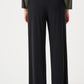 Contrast Wide Leg Trousers
