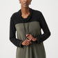 Casual Cowl Neck Pullover