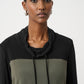Casual Cowl Neck Pullover