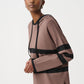 Hooded Striped Pullover