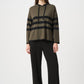 Hooded Striped Pullover