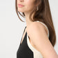 Colour-block V-neck Top
