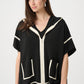 Hooded Zipper Casual Jacket