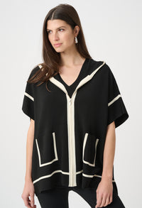 Hooded Zipper Casual Jacket
