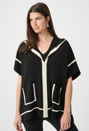 Hooded Zipper Casual Jacket
