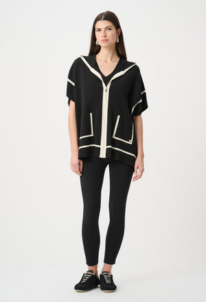 Hooded Zipper Casual Jacket