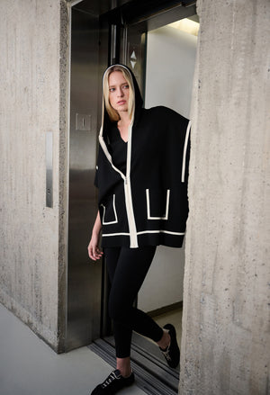 Hooded Zipper Casual Jacket