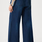 Wide-leg Denim Trousers