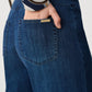 Wide-leg Denim Trousers