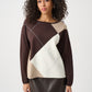 Argyle Bateaux Neck Jumper