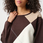 Argyle Bateaux Neck Jumper