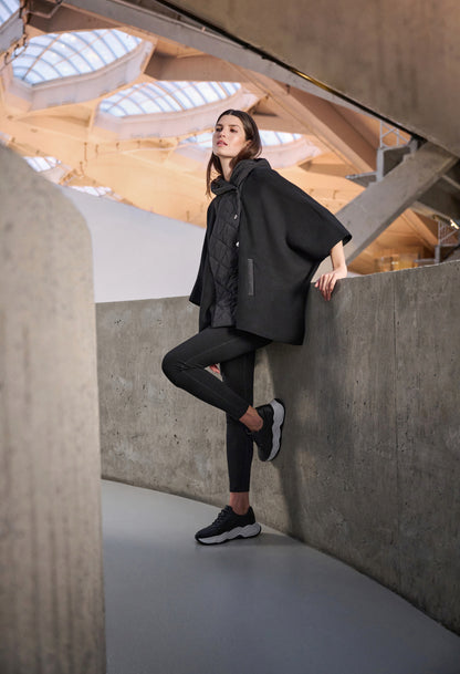 Hooded Quilted Coat
