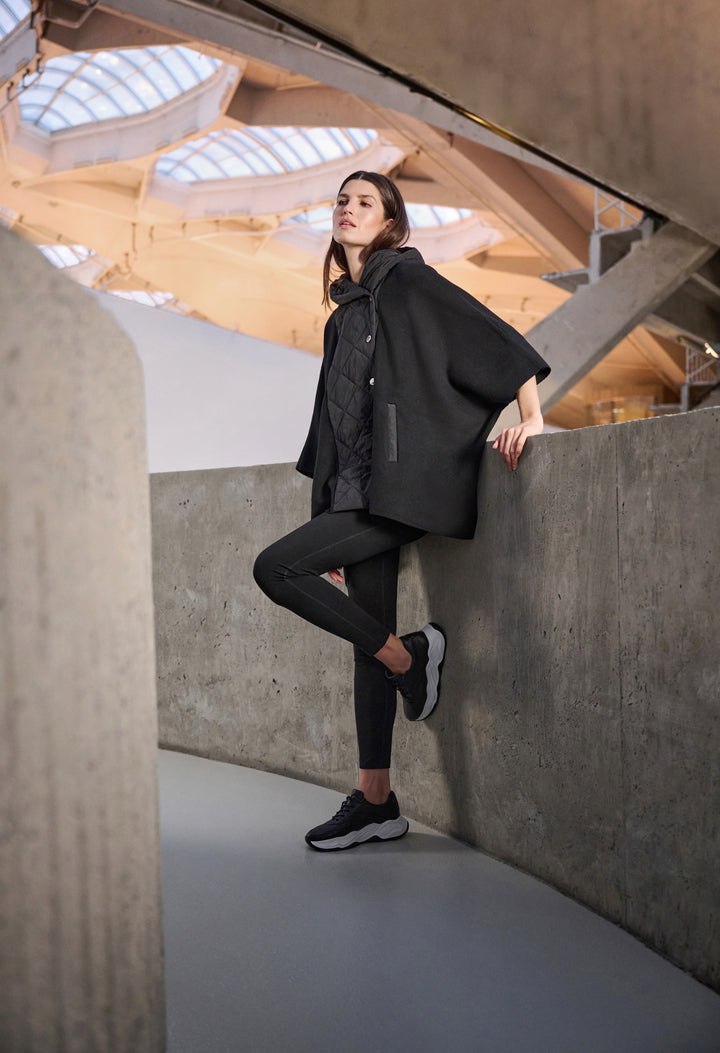 Hooded Quilted Coat