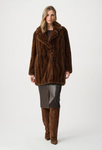 Faux Fur Coat